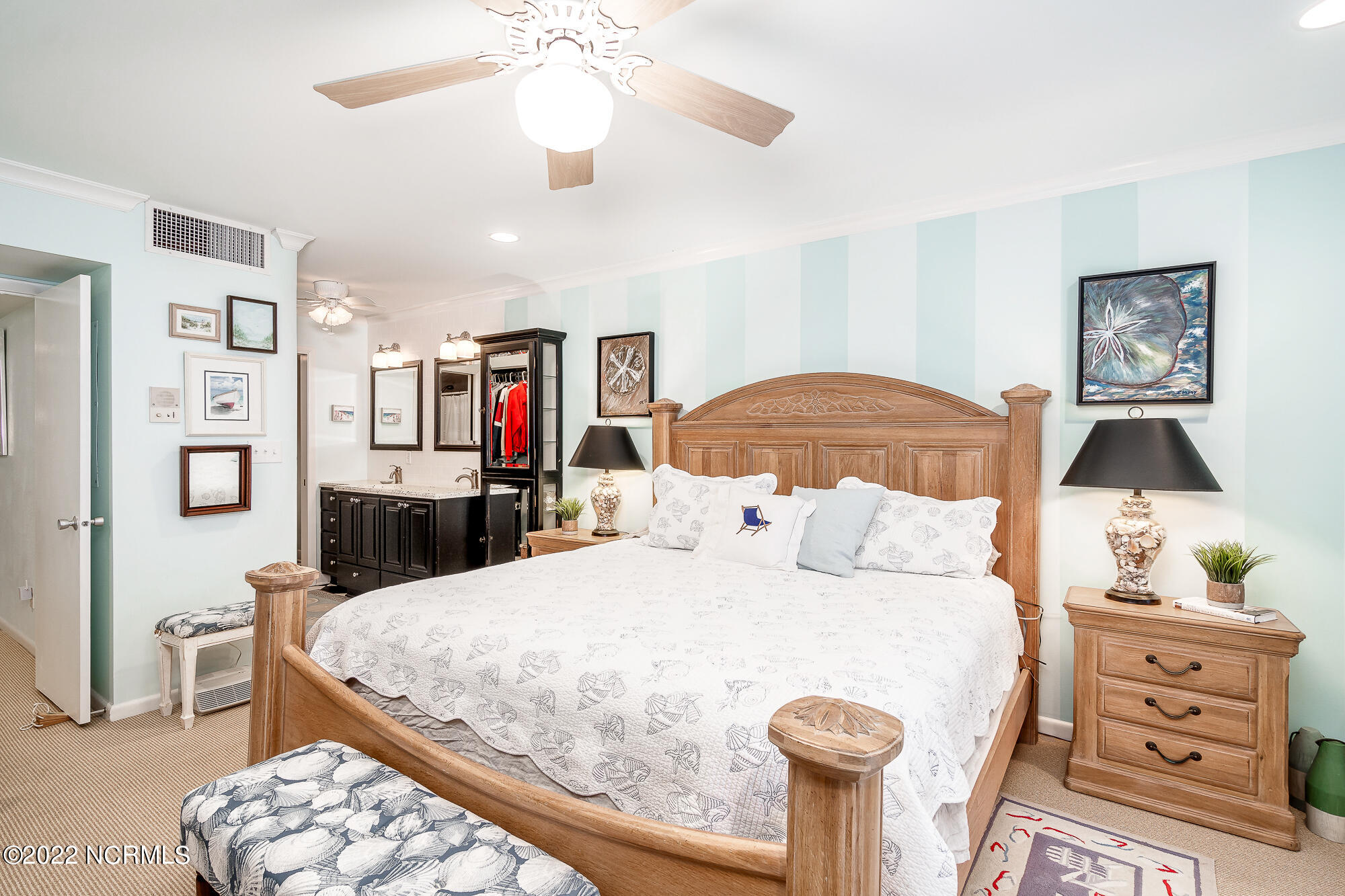 131 Salter Path Road, Unit 1 CORAL BAY WEST Atlantic Beach, NC 28512 - Photo 22 of 77 Private porch off primary suite