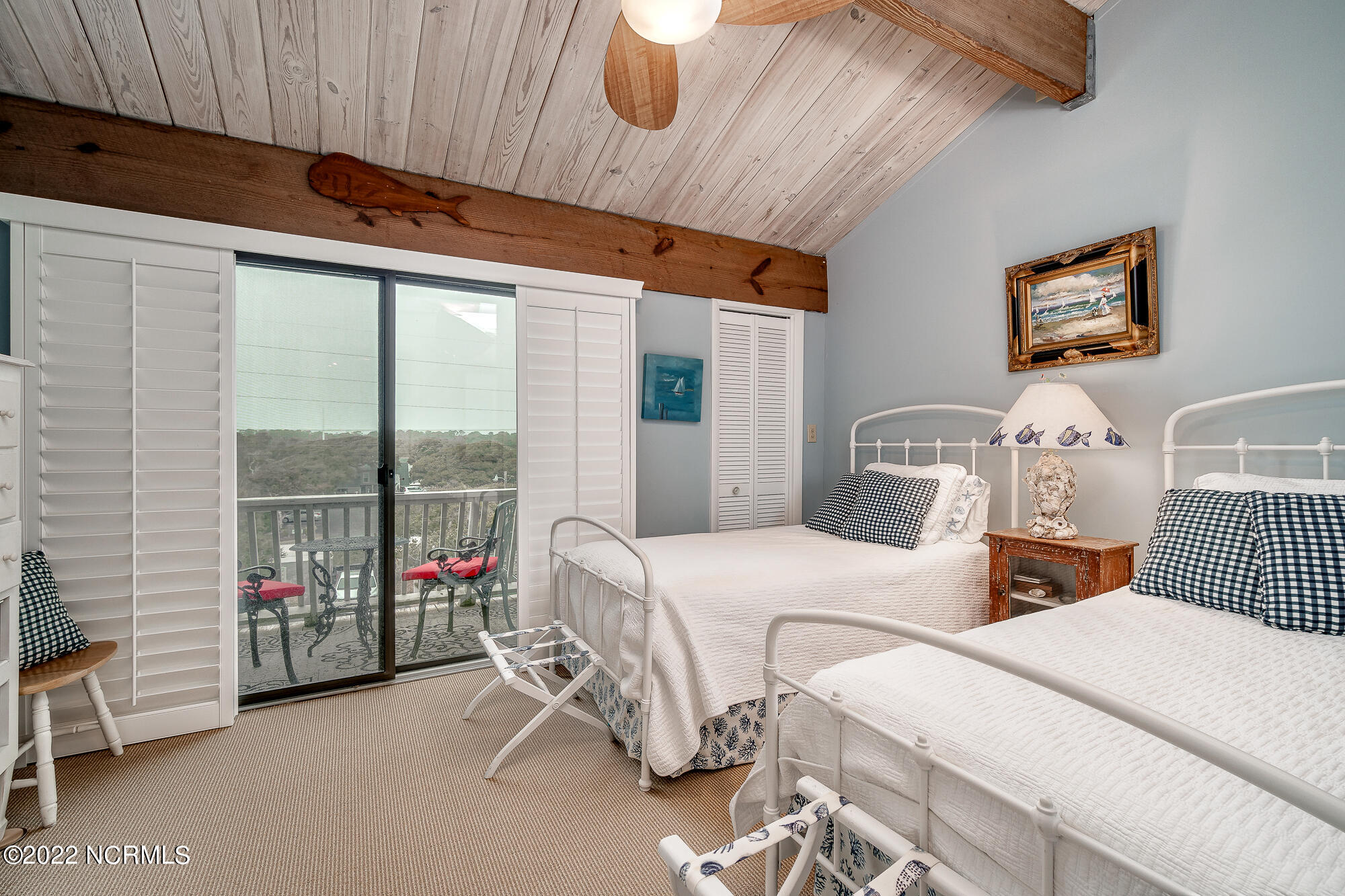 131 Salter Path Road, Unit 1 CORAL BAY WEST Atlantic Beach, NC 28512 - Photo 27 of 77 Guest bedroom 1
