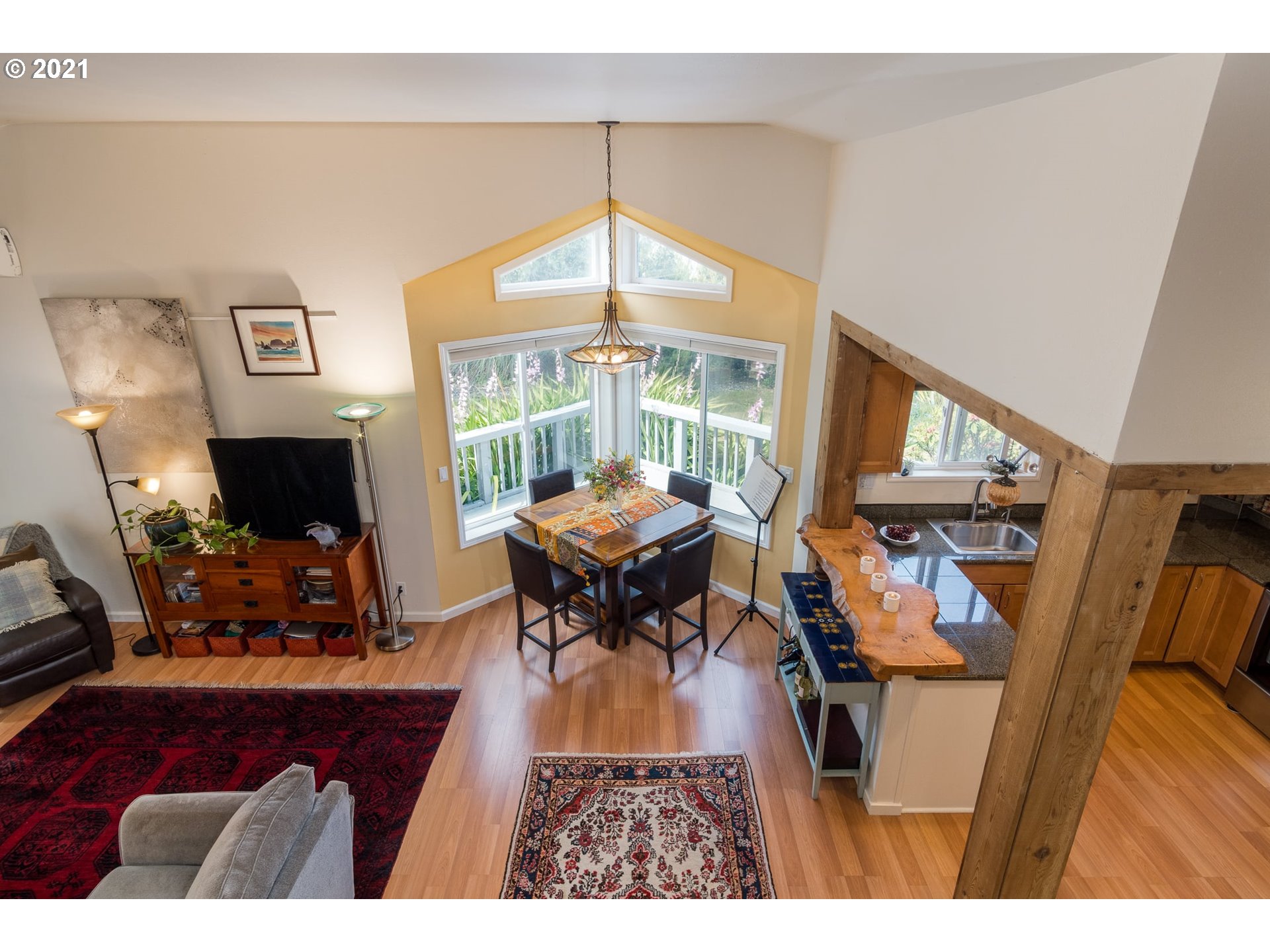 3661 Natalie Way Bandon, OR 97411 - Photo 20 of 32 a living room with furniture and a fireplace