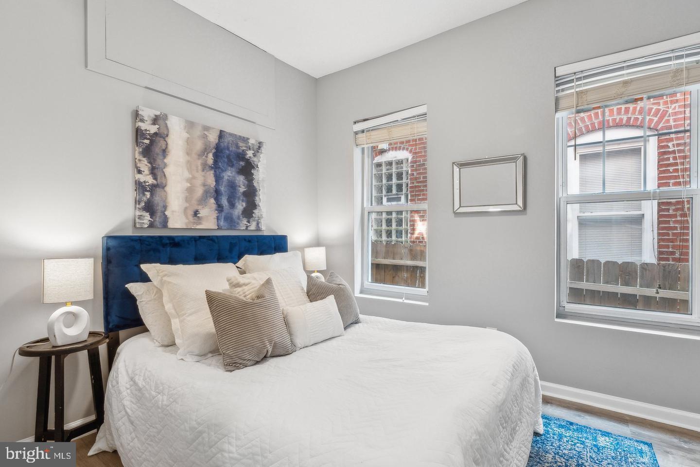 1267 Morse Street Northeast Washington, DC 20002 - Photo 10 of 14 Serene bedroom with natural light and charm.