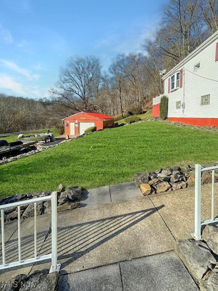 832 Cross Creek Road Colliers, WV 26035 - Photo 2 of 22 View of terrace