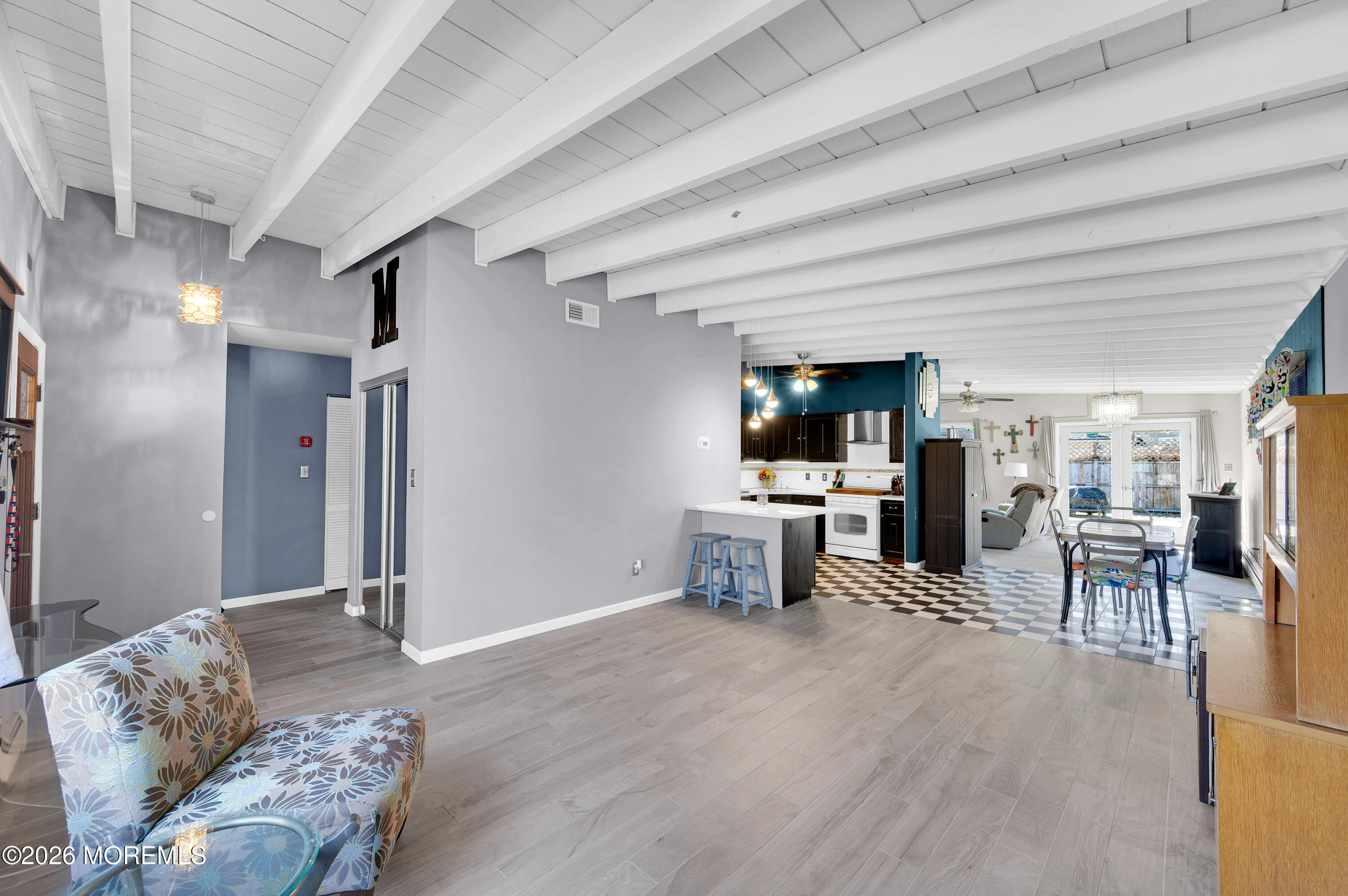 715 Tampa Road Forked River, NJ 08731 - Photo 6 of 44 a living room with furniture and view of kitchen