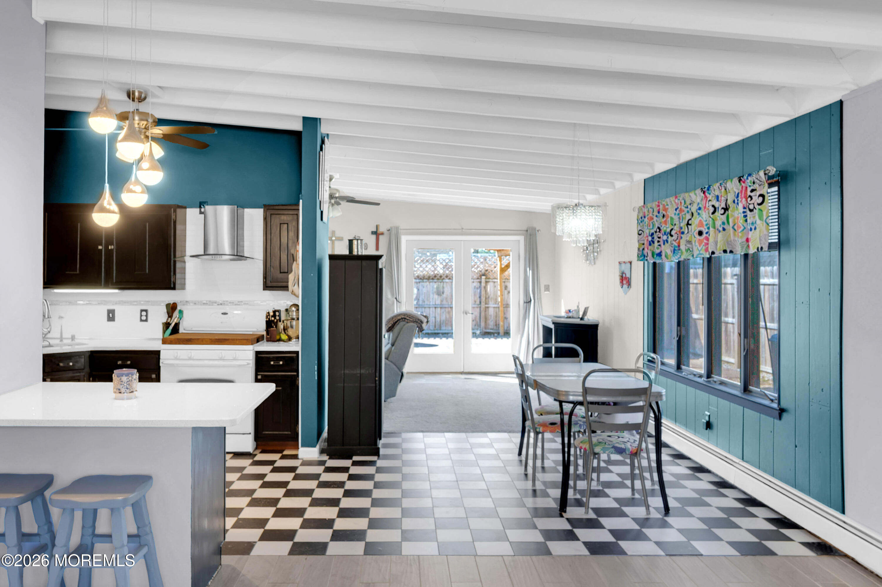 715 Tampa Road Forked River, NJ 08731 - Photo 9 of 44 a kitchen with stainless steel appliances kitchen island granite countertop a refrigerator and a stove top oven
