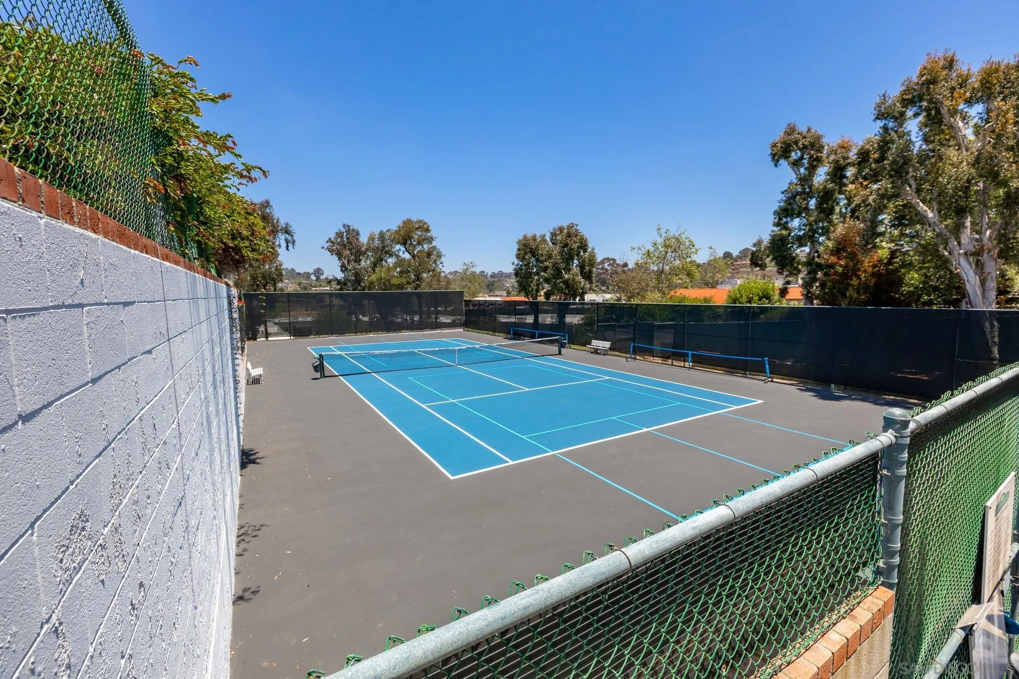 677 Summer View Circle Encinitas, CA 92024 - Photo 43 of 58 a view of a tennis court