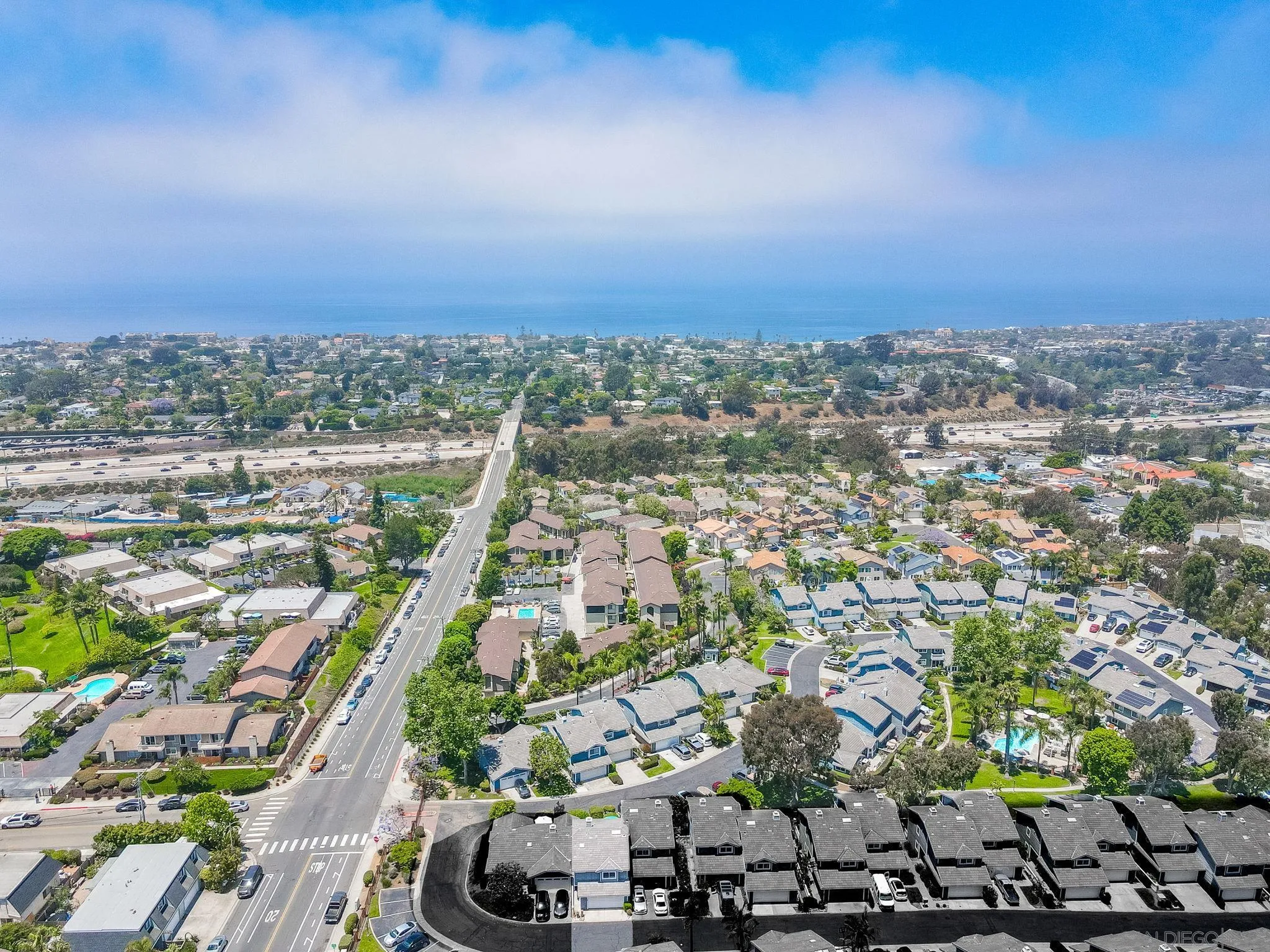 677 Summer View Circle Encinitas, CA 92024 - Photo 54 of 58 an aerial view of a city