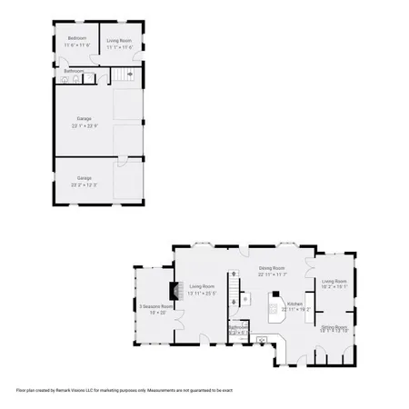 a picture of a room with a floor