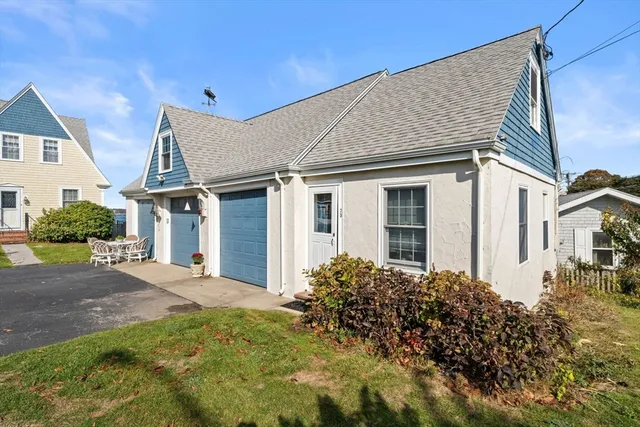 a view of a terrace with furniture
