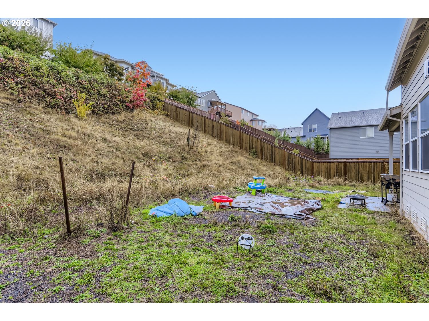 15295 Southeast Flavel Street Portland, OR 97236 - Photo 22 of 26 a view of a backyard