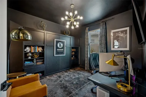 a spacious bathroom with a granite countertop sink toilet and shower