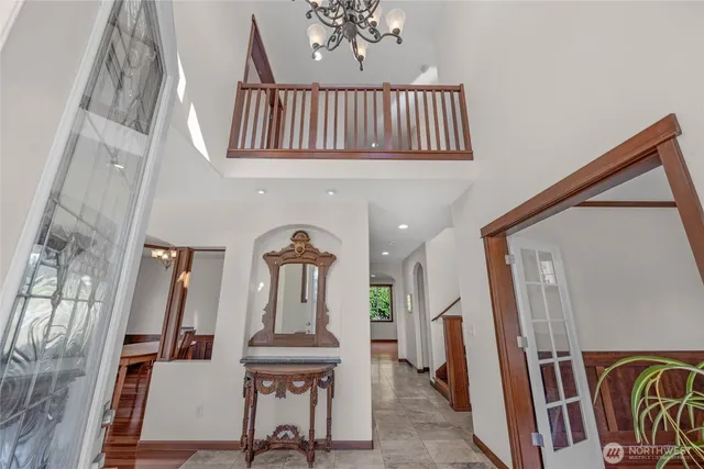 a view of front door