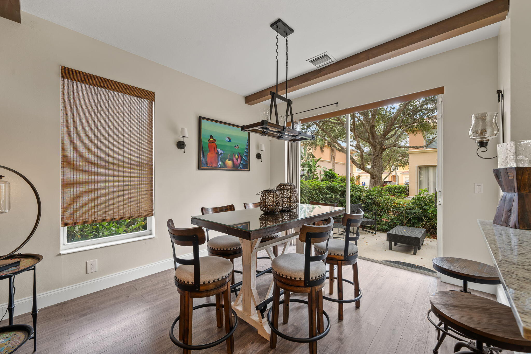123 Wakulla Springs Way Royal Palm Beach, FL 33411 - Photo 13 of 27 a view of a dining room with furniture window and outside view