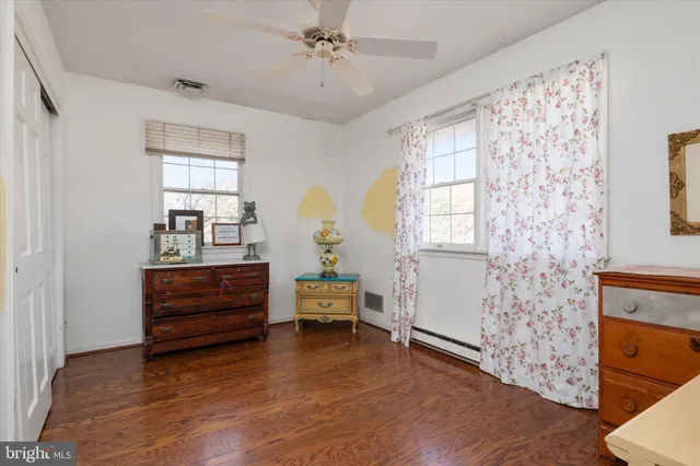 a view of workspace and bedroom view