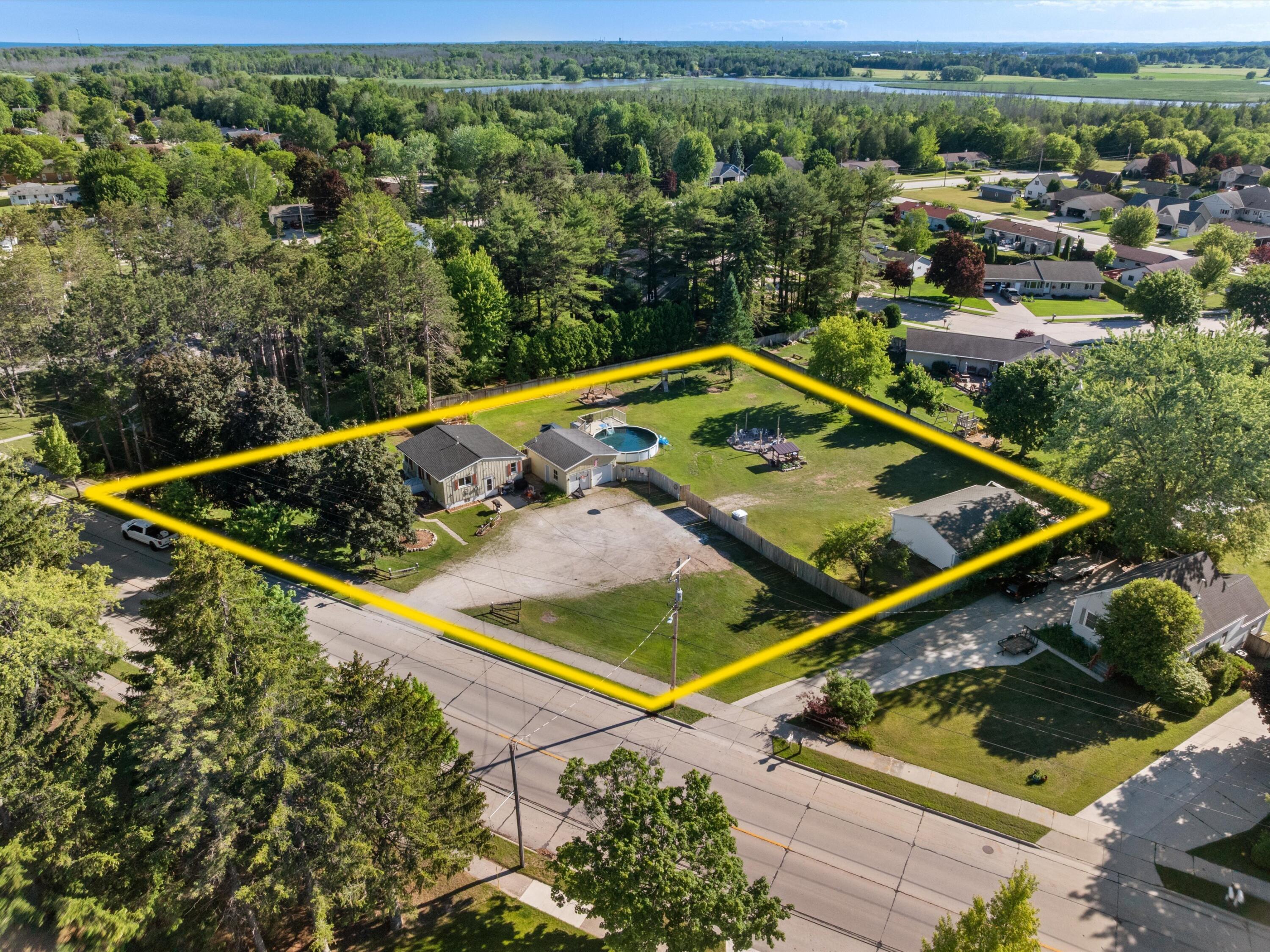 4208 Mishicot Road Two Rivers, WI 54241 - Photo 2 of 23 1 Acre Lot