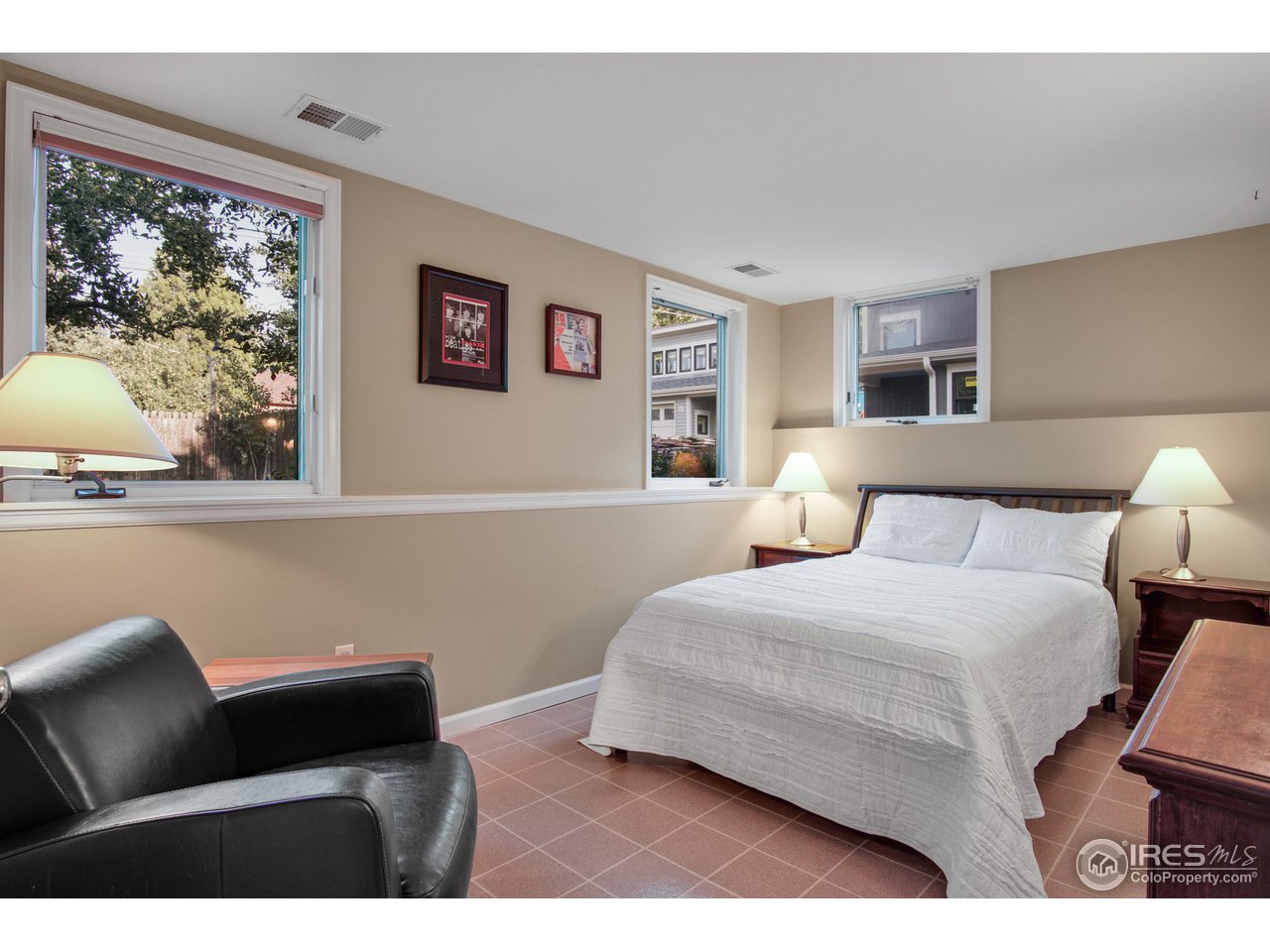 956 Grant Place Boulder, CO 80302 - Photo 20 of 32 Basement bedroom