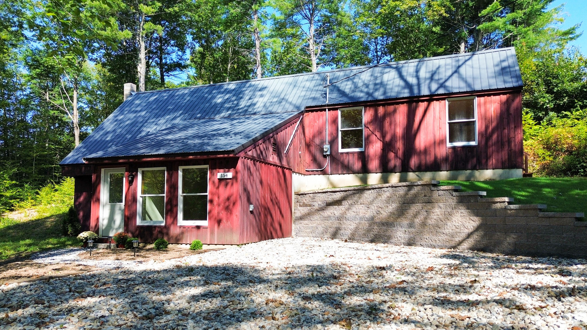 154 Lombard Hill Road Limerick, ME 04048 - Photo 11 of 43 Newly graveled driveway