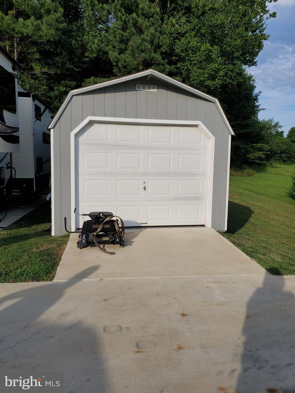 7520 Broomes Island Road St. Leonard, MD 20685 - Photo 35 of 35 Shed off concrete drive 50 amp service on side