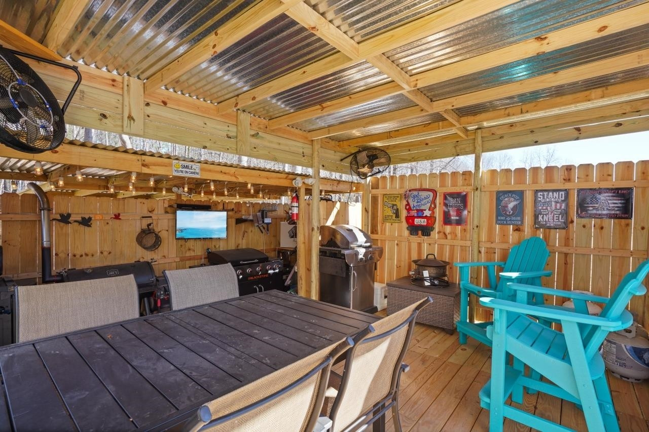 110 Rains Drive Wendell, NC 27591 - Photo 13 of 39 Covered cooking/grilling area