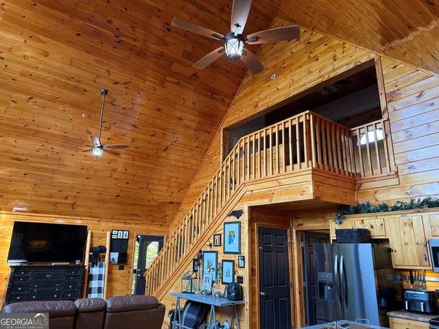 a view of front door with deck