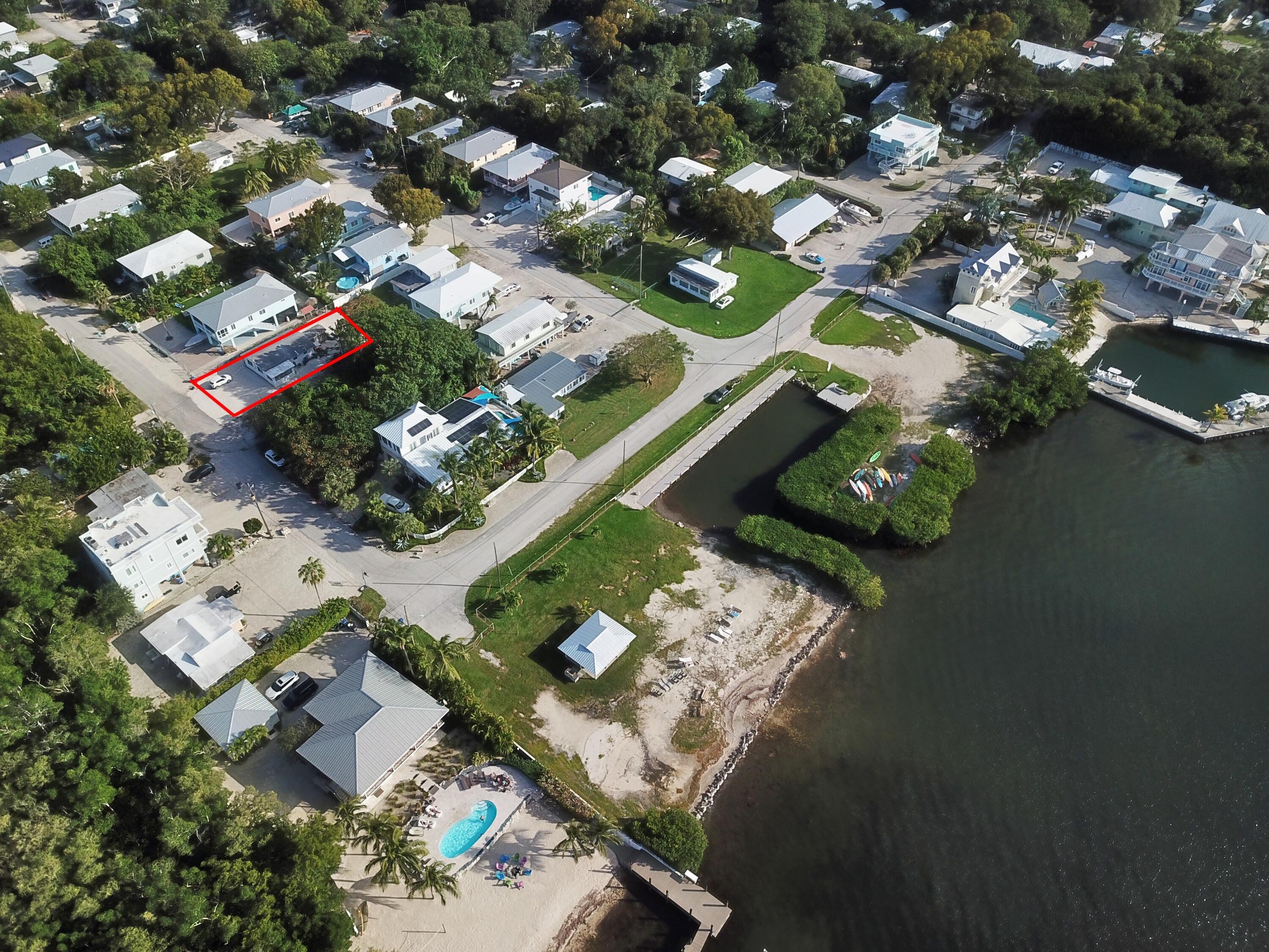 59 Tarpon Avenue Key Largo, FL 33037 - Photo 18 of 24 an aerial view of residential houses with outdoor space