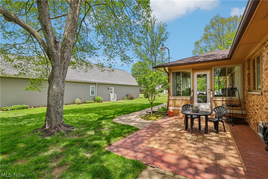 836 Jacoby Road Akron, OH 44333 - Photo 38 of 45 Brick patio off of the sun room