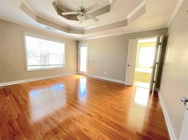 a bathroom with a double vanity sink and mirror
