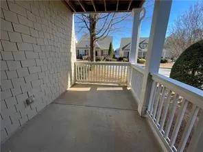 a view of small space with racks on the wall