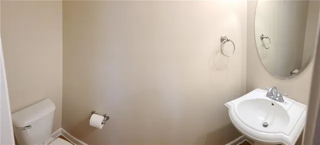 a view of balcony with wooden floor