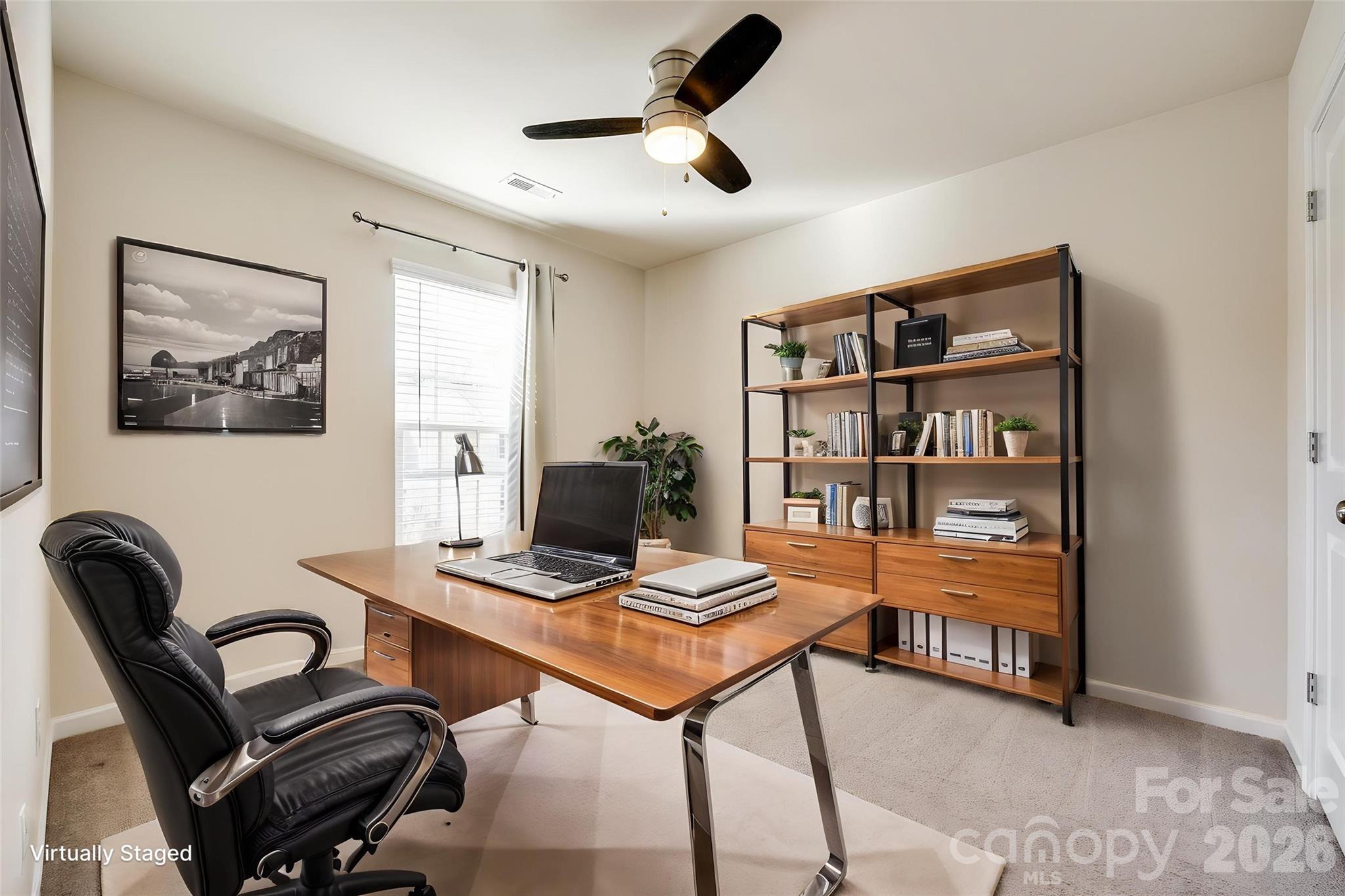 524 Hunters Dance Road Fort Mill, SC 29708 - Photo 15 of 34 a workspace with furniture and window