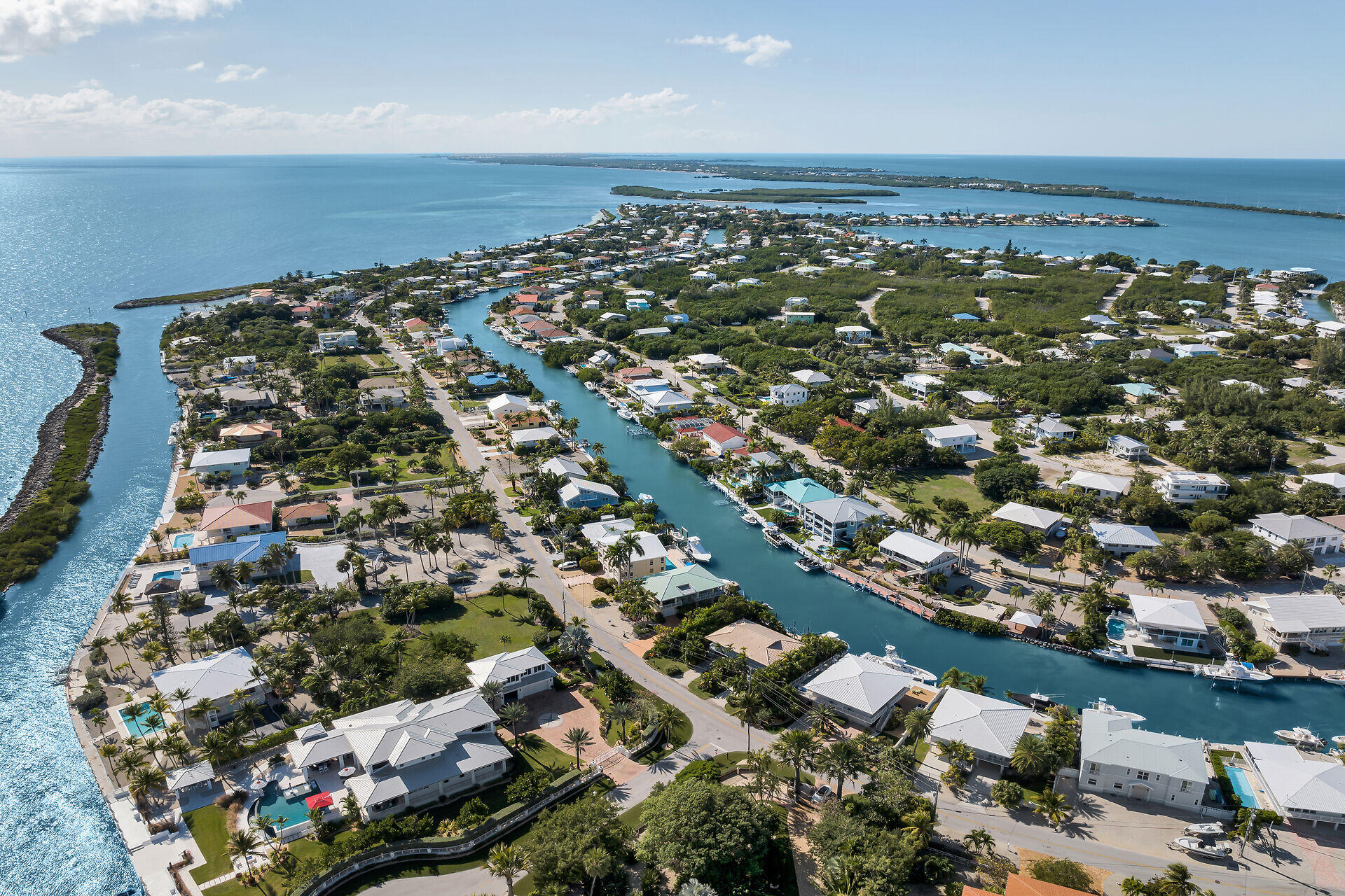 344 East Seaview Drive Duck Key, FL 33050 - Photo 48 of 48 Aerial Duck Key Waterway