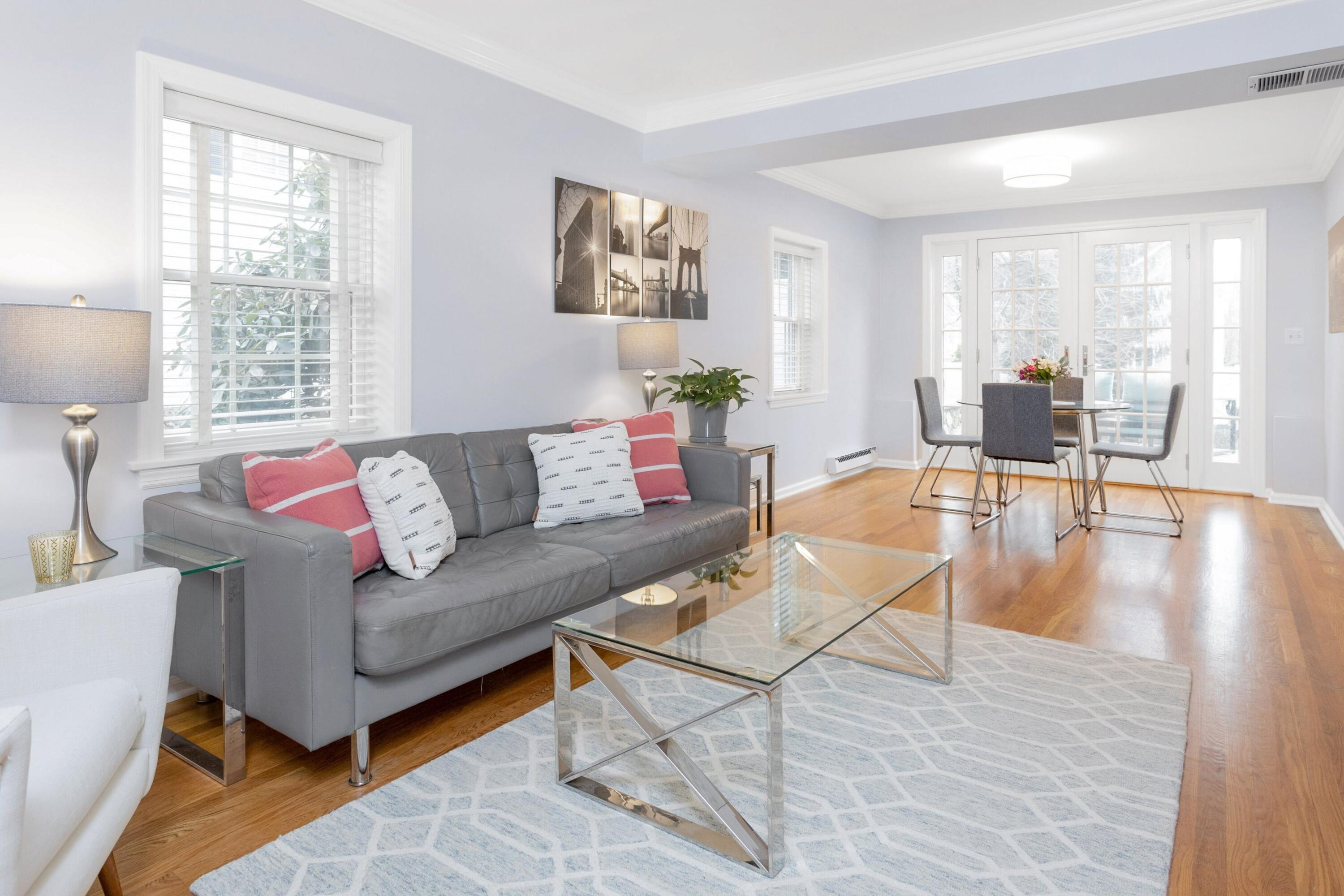 103 Hollow Tree Ridge Road Darien, CT 06820 - Photo 17 of 35 a living room with furniture and wooden floor