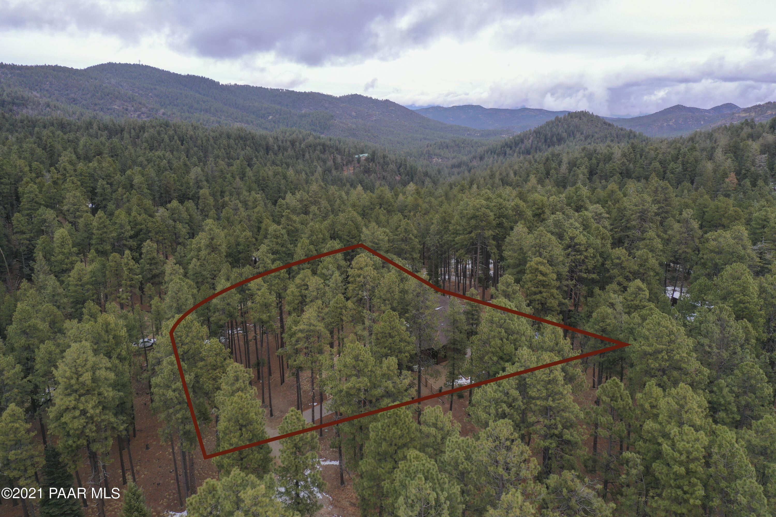 3295 East Walker Road Prescott, AZ 86303 - Photo 3 of 32 Aerial Overview 4