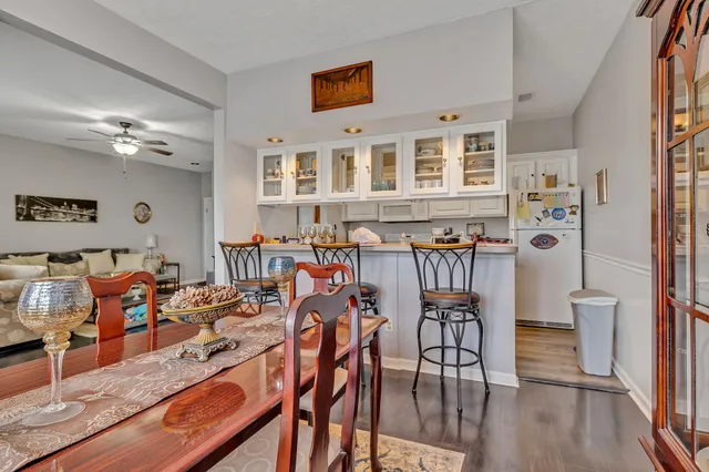 a very nice looking living room with furniture and wooden floor