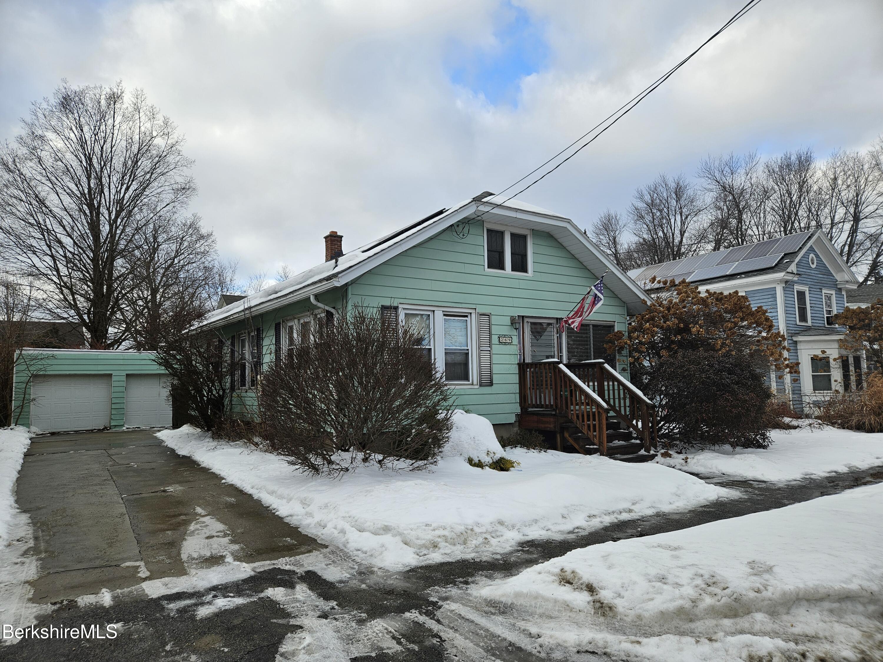 269 2nd Street Pittsfield, MA 01201 - Photo 39 of 39 a front view of a house with a yard