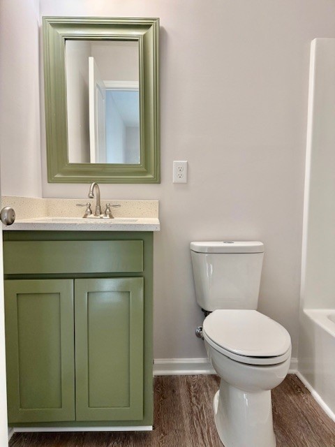 4214 Riley Creek Road Normandy, TN 37360 - Photo 16 of 46 a bathroom with a toilet sink and mirror