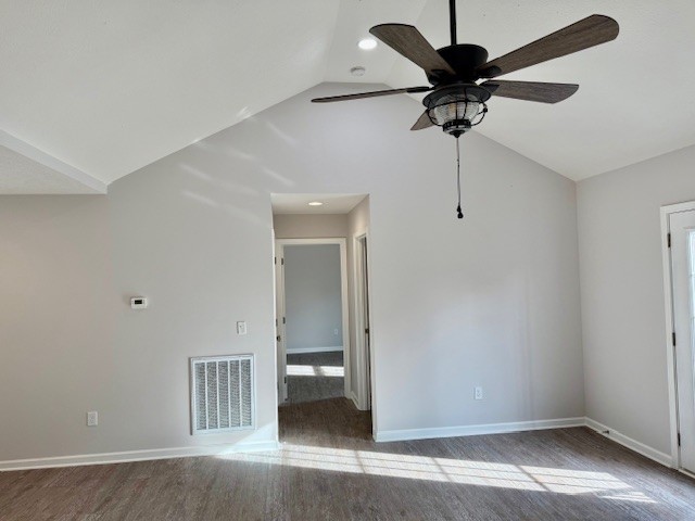 4214 Riley Creek Road Normandy, TN 37360 - Photo 3 of 46 a view of a room with a ceiling fan and wooden floor