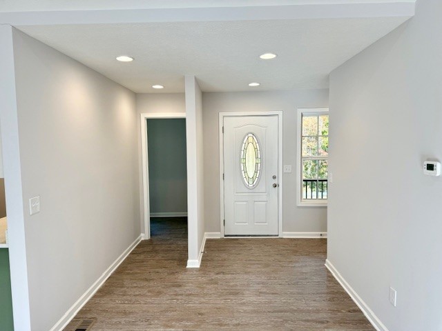 4214 Riley Creek Road Normandy, TN 37360 - Photo 9 of 46 a view of an empty room with window and wooden floor