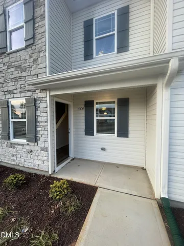 a view of a entryway of the house
