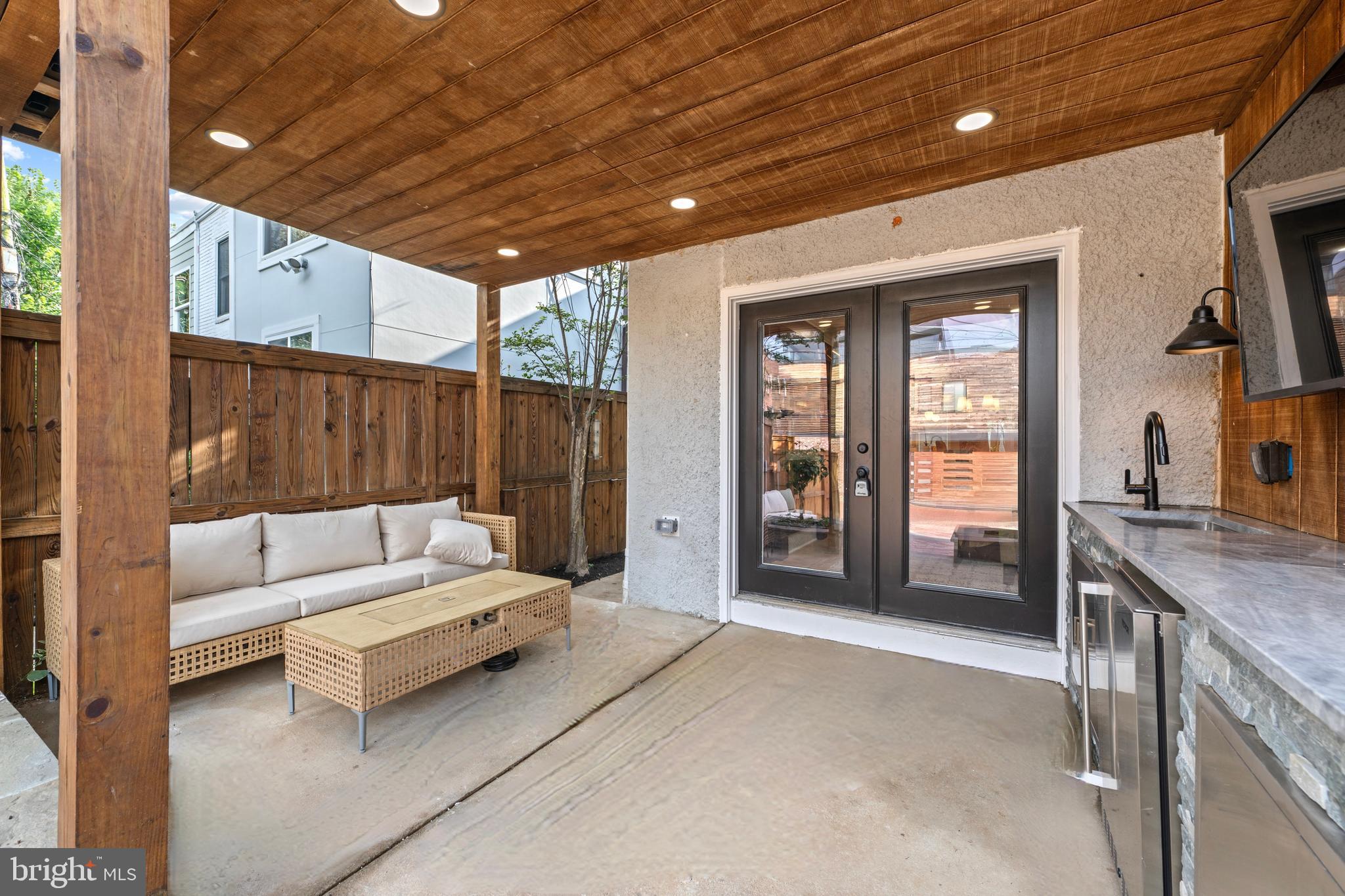 422 11th Street Southeast Washington, DC 20003 - Photo 19 of 51 Under deck water proofing