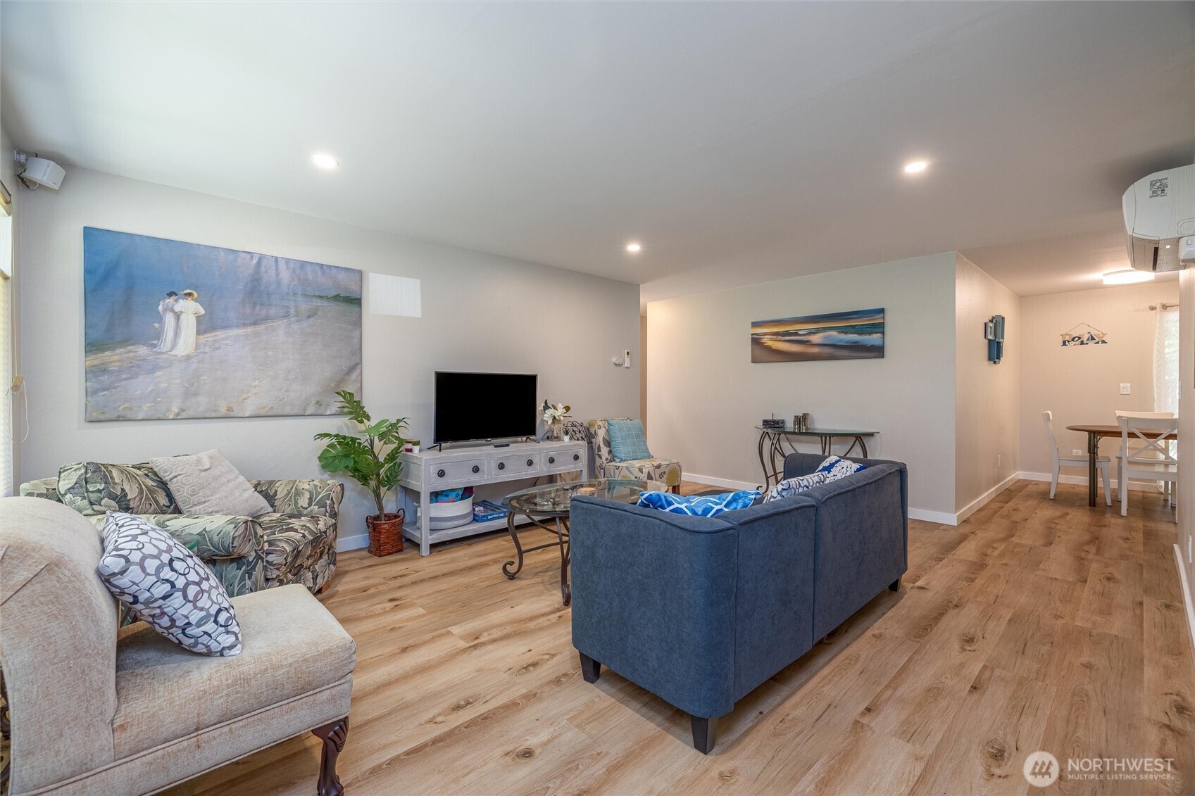 3456 Emma Road Bellingham, WA 98226 - Photo 5 of 32 a living room with furniture and a flat screen tv