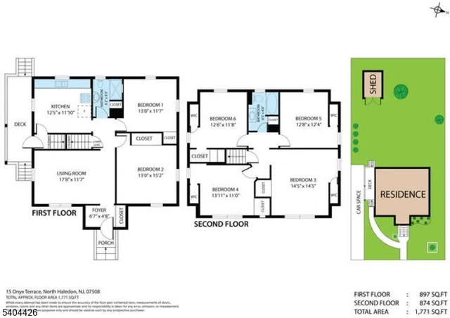 a picture of a book and a bed