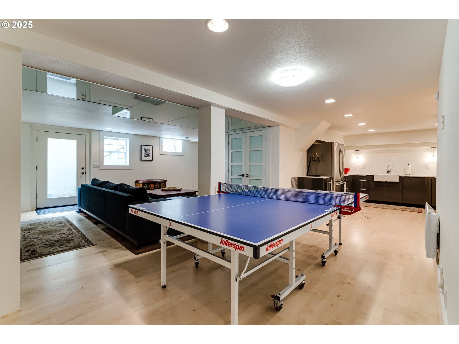 1976 University Street Eugene, OR 97403 - Photo 25 of 36 a room with furniture pool table flat screen tv and a table