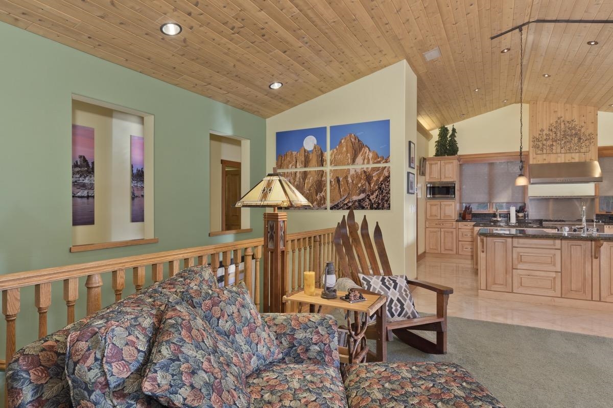 2500 Old Mammoth Road Mammoth Lakes, CA 93546 - Photo 12 of 48 a view of a chairs and table in a balcony