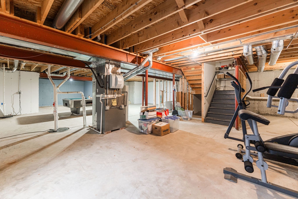 508 Winding Trail Genoa, IL 60135 - Photo 37 of 41 a view of a room with gym equipment