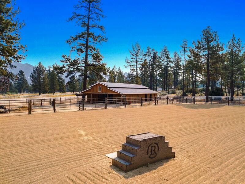 35650 Pyramid Peak Road Mountain Center, CA 92561 - Photo 56 of 58 a roof deck with table and chairs