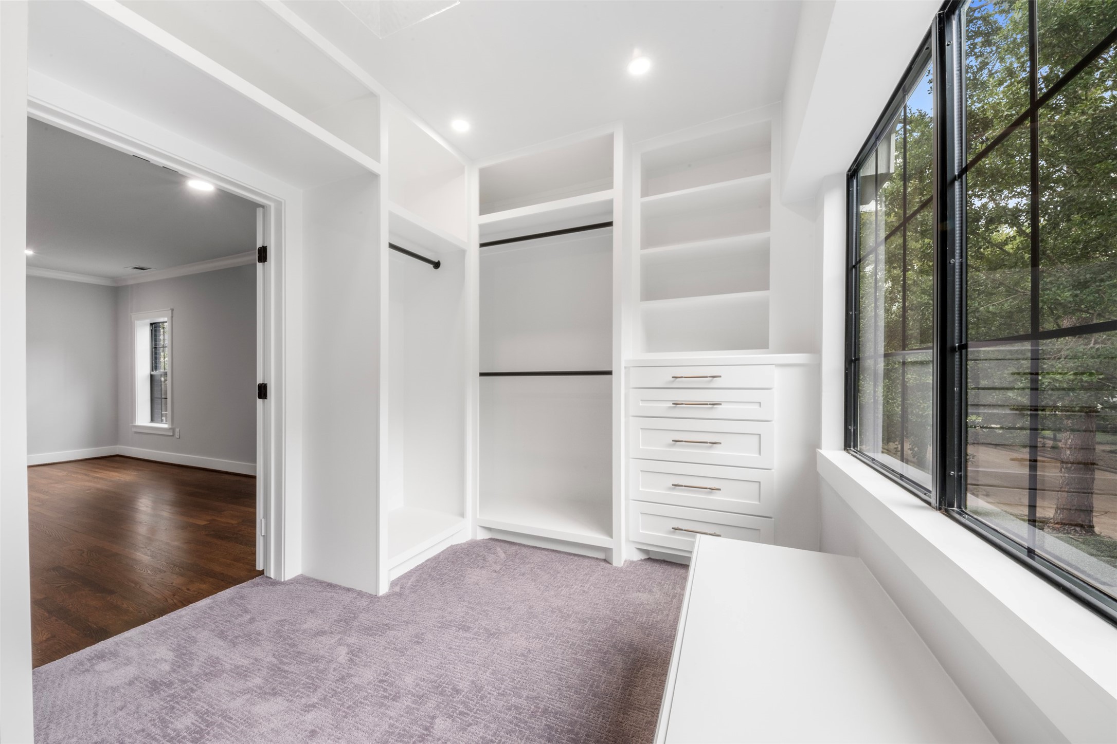 1723 Albans Road Houston, TX 77005 - Photo 29 of 50 wooden floor in an empty room with a window