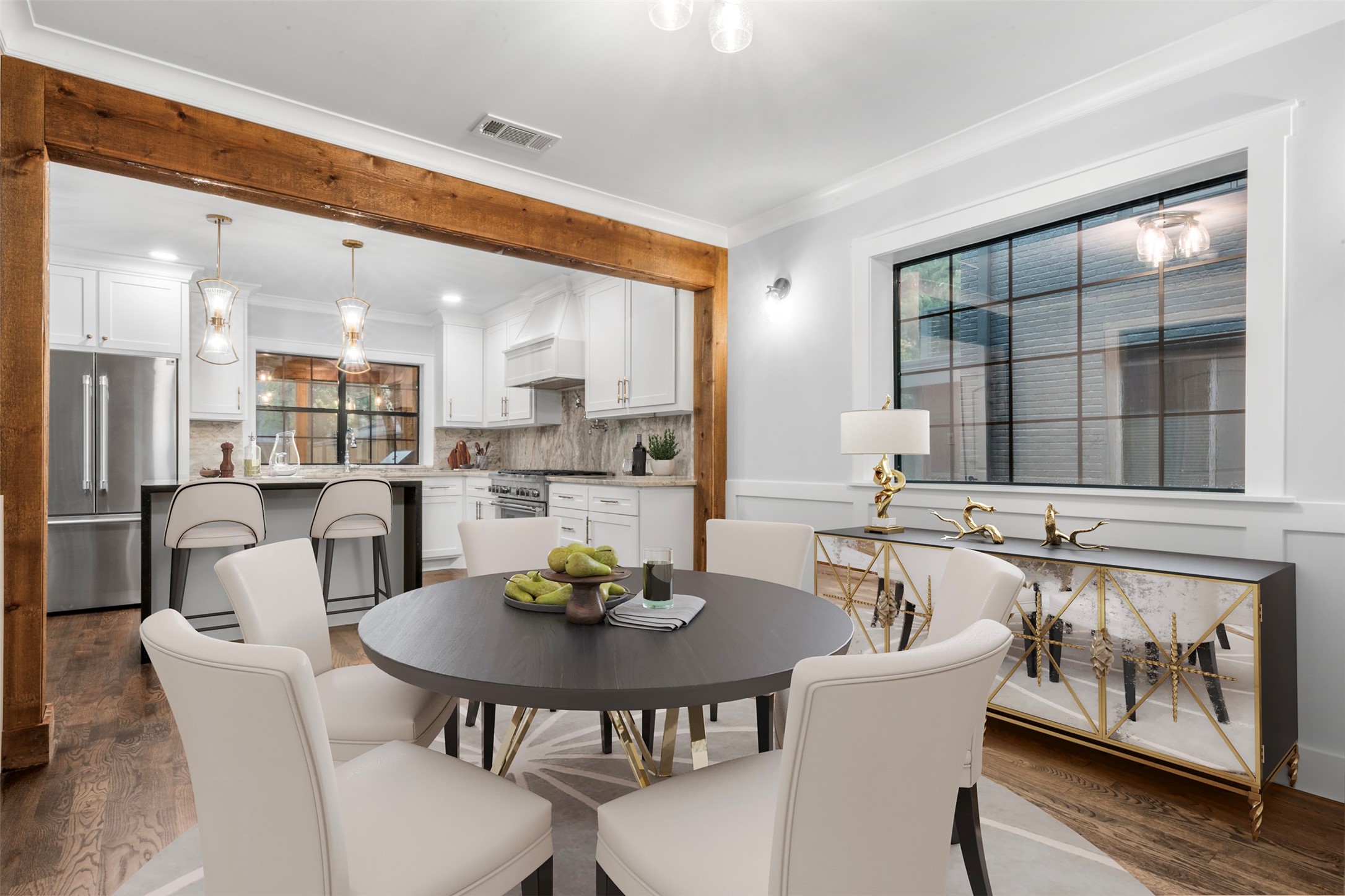 1723 Albans Road Houston, TX 77005 - Photo 8 of 50 a dining room with furniture and window