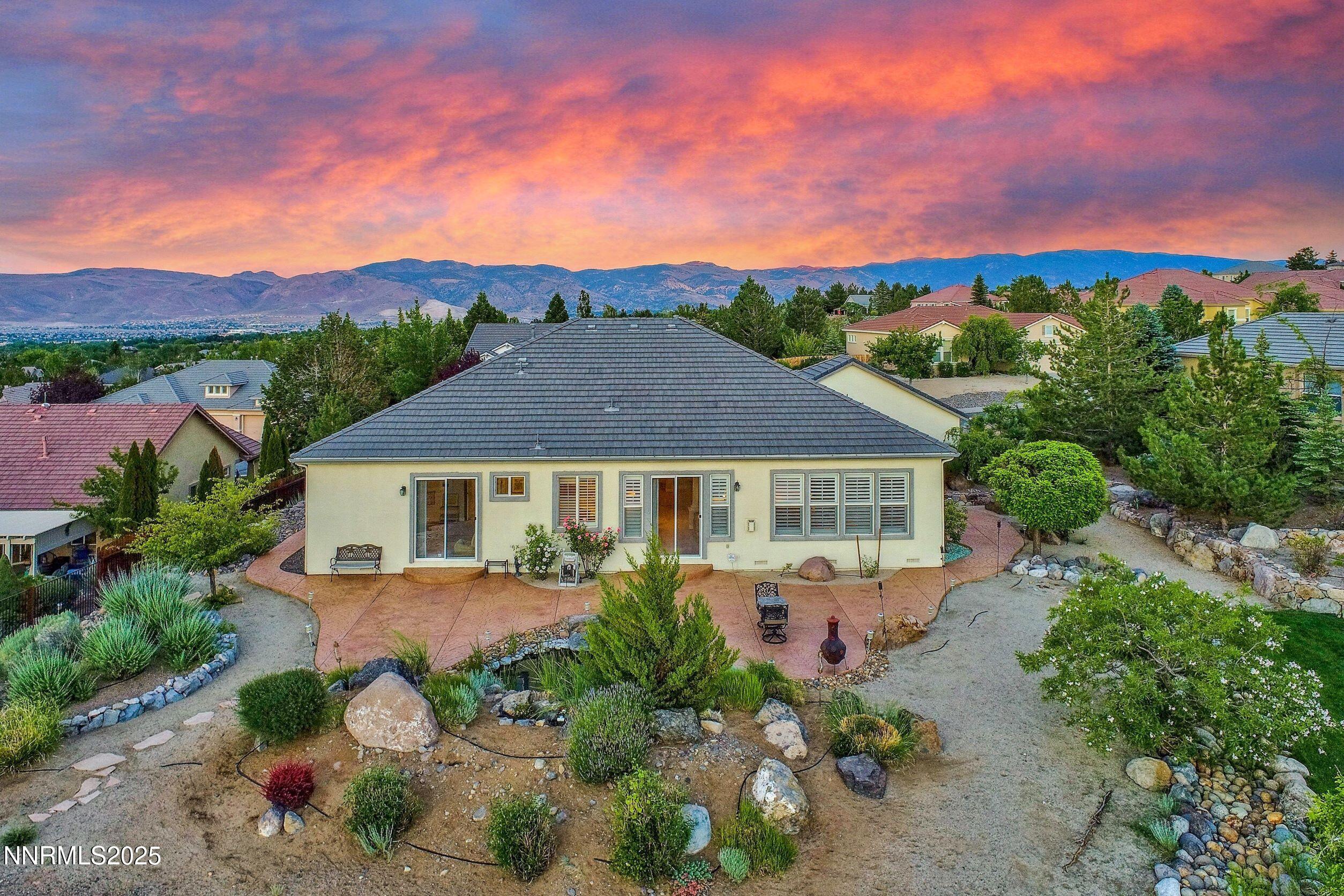 5710 North White Sands Road Reno, NV 89511 - Photo 9 of 35 front view of a house with a yard