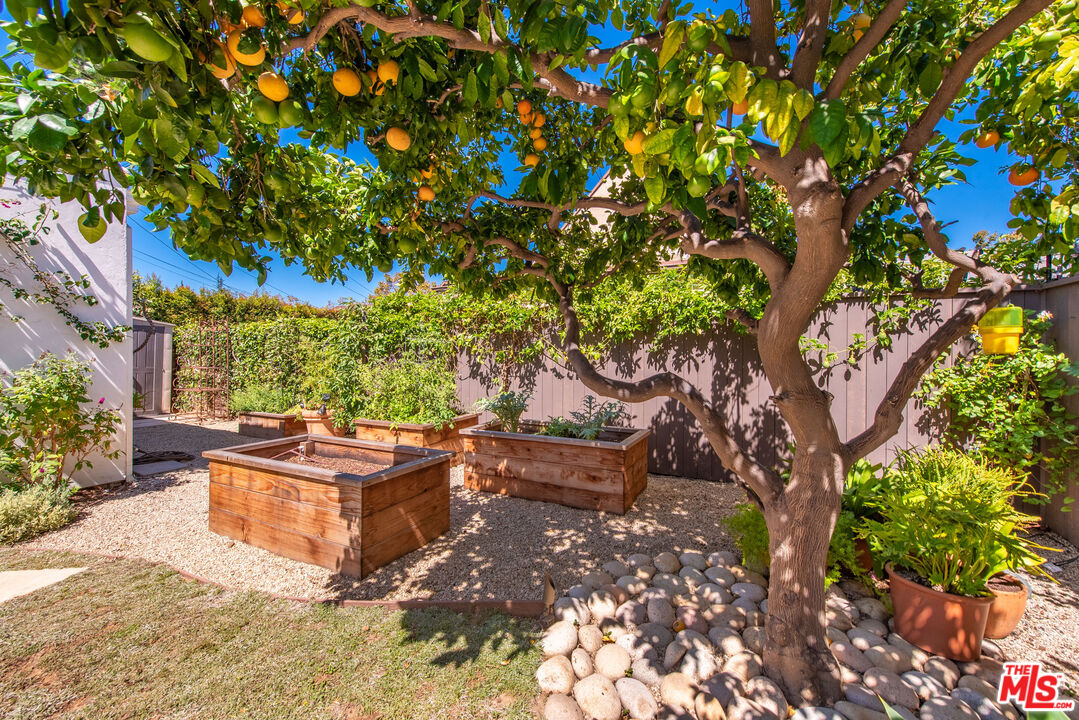 1039 Hi Point Street Los Angeles, CA 90035 - Photo 26 of 27 a view of a backyard with sitting area