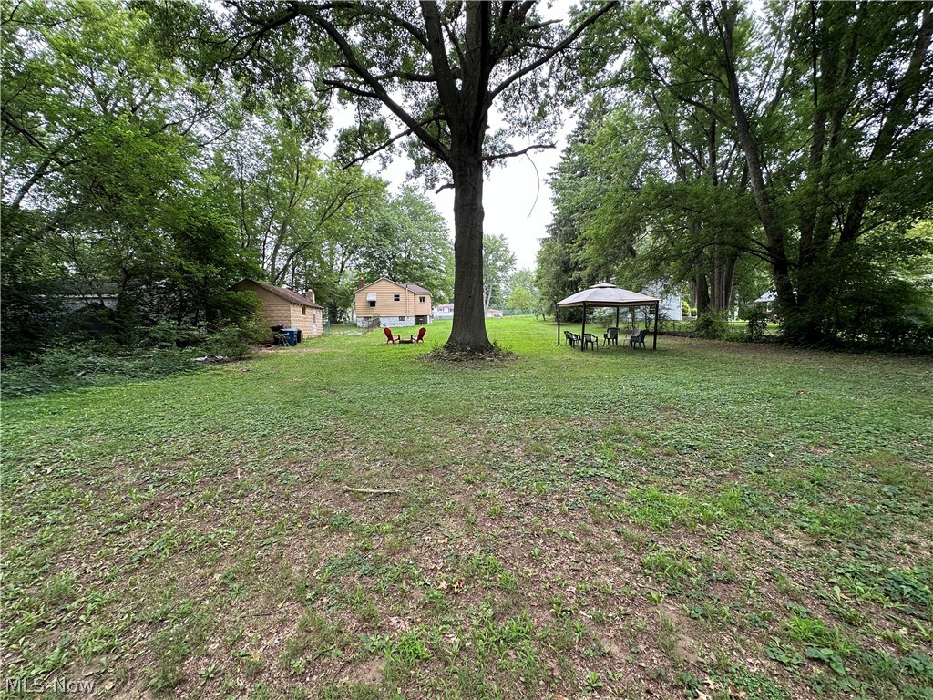1086 Bruce Road Akron, OH 44306 - Photo 7 of 45 such a nice big yard for all your entertaining. Pergola to transfer