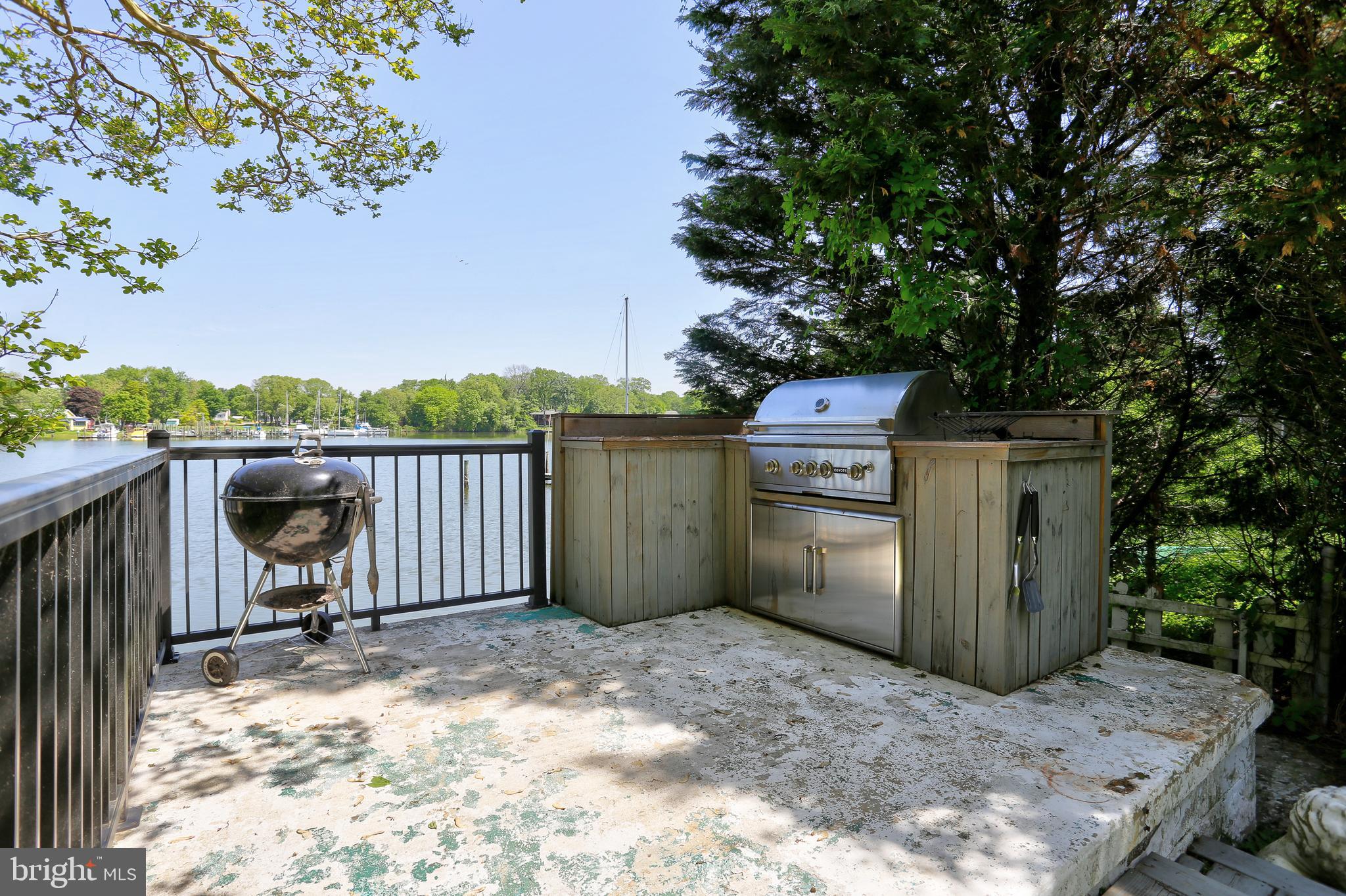 2016 Poplar Ridge Road Pasadena, MD 21122 - Photo 11 of 34 Waterside grilling deck